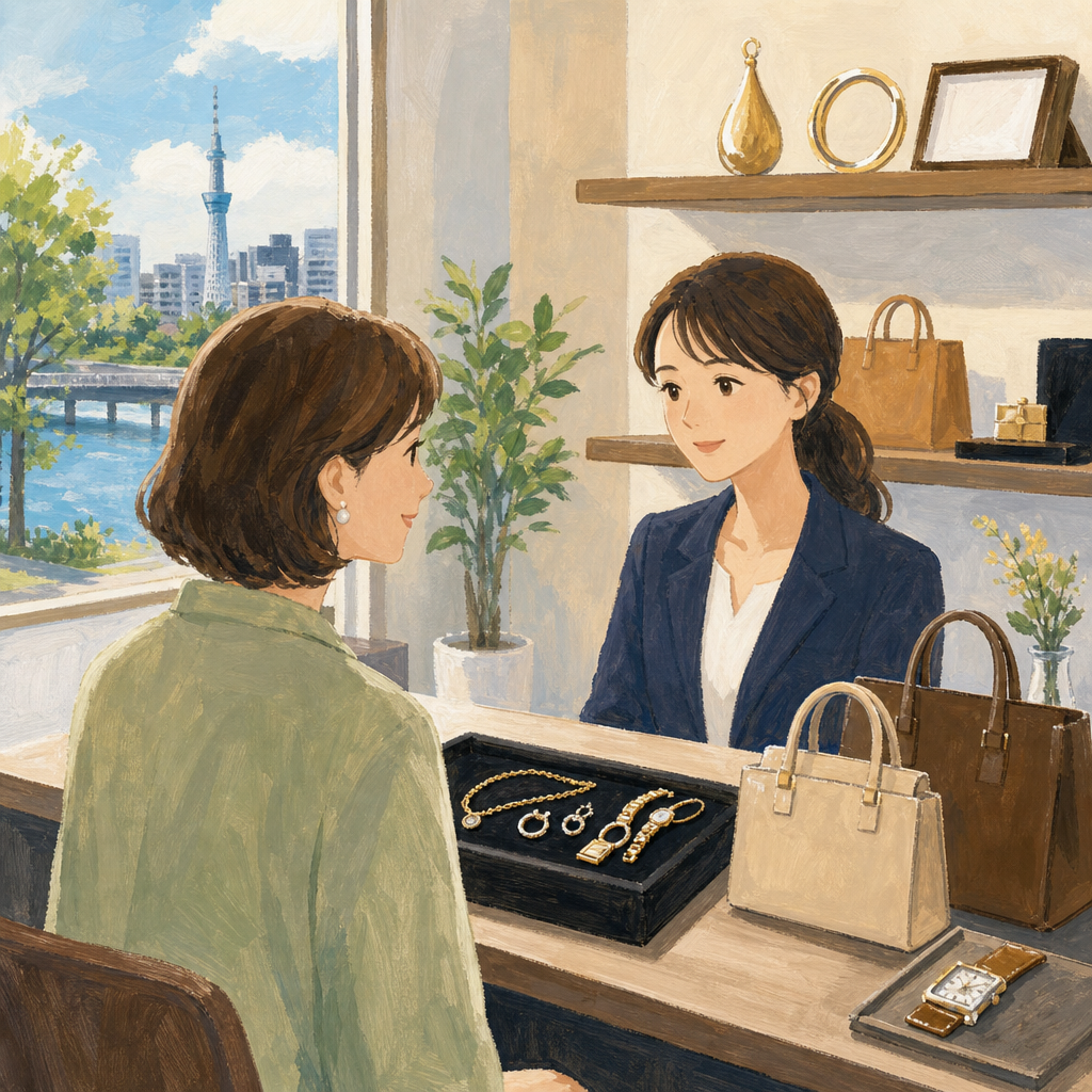 葛飾区の買取店で査定理由を聞く貴金属とブランド品